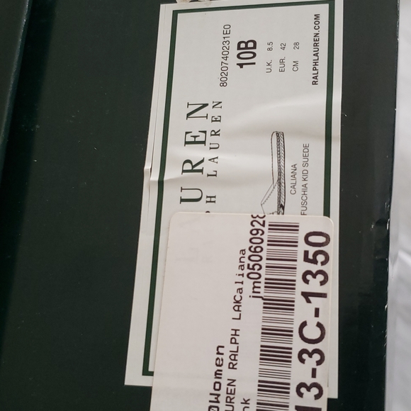 Ralph Lauren NEW Womens Suede Leather Mule Slide Espadrille SlipOn Arch Support - Picture 12 of 12